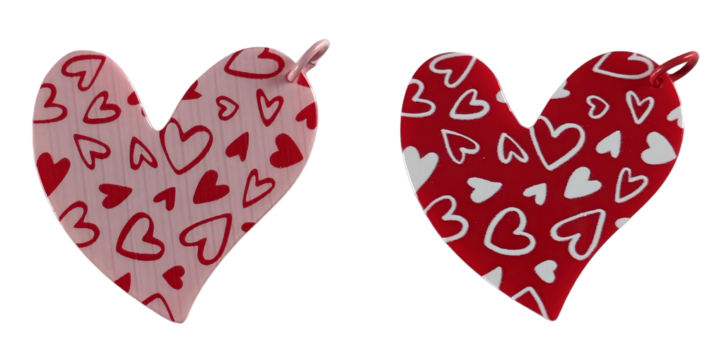 Acrylic Hearts