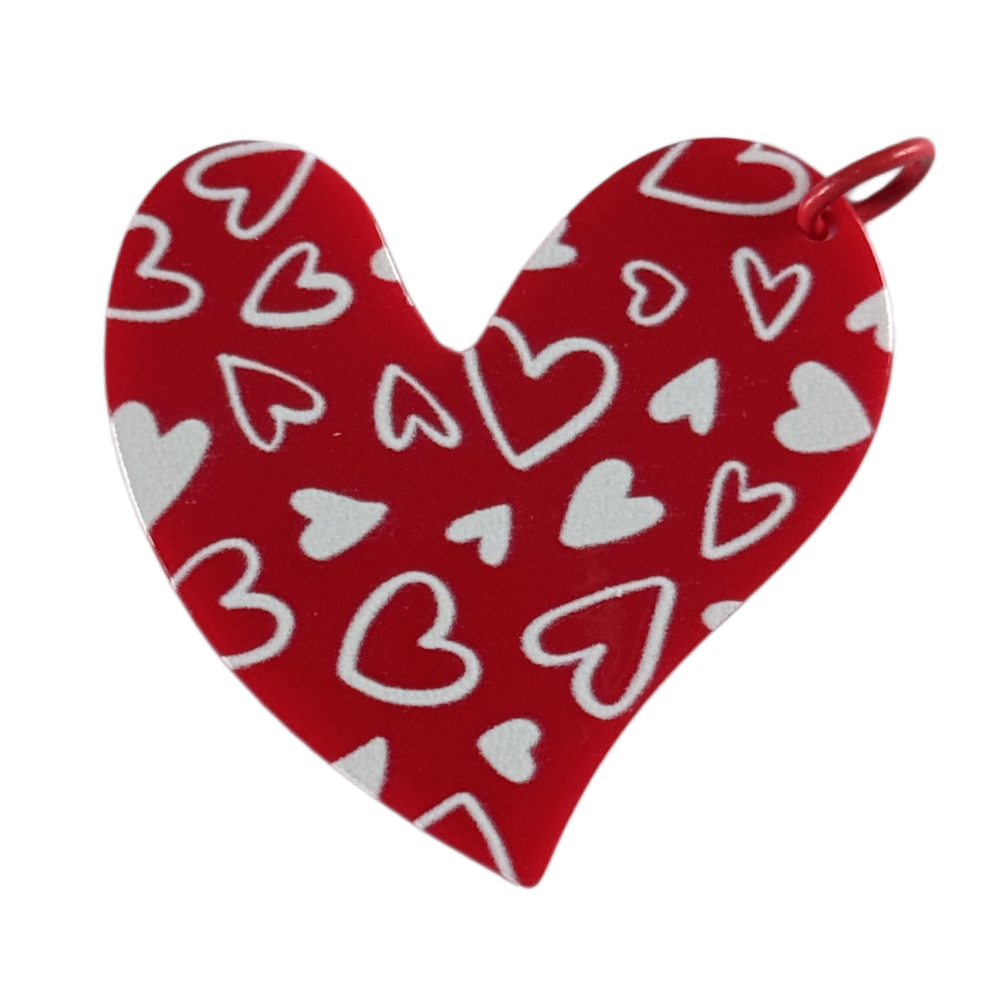 Acrylic Hearts